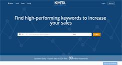 Desktop Screenshot of k-meta.com