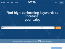 Tablet Screenshot of k-meta.com